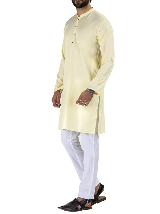 Yellow Kurta - AL-K-867