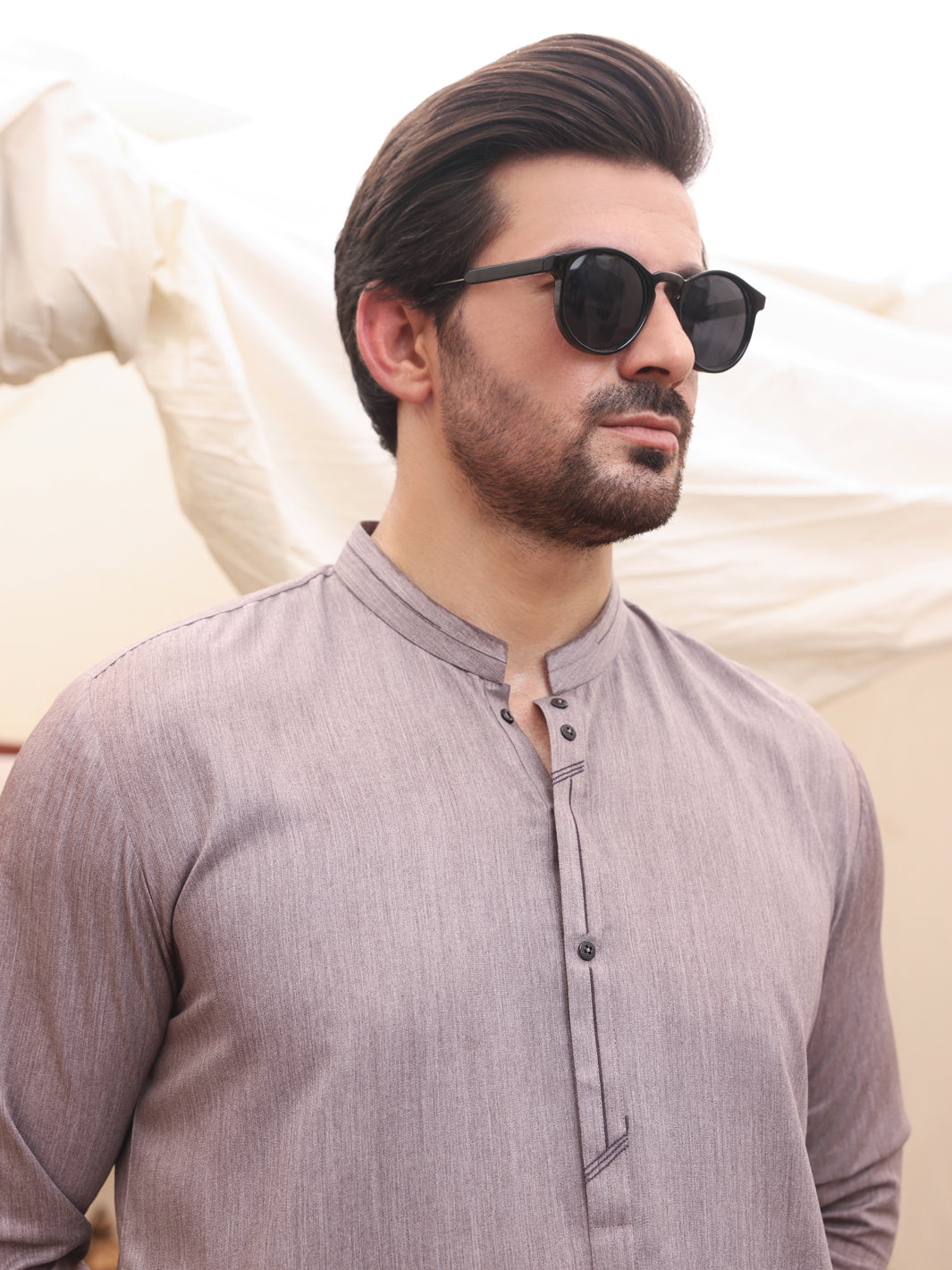 Light Purple Kurta Shalwar - AL-KS-2644