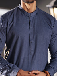 Light Blue Kameez Shalwar - AL-KS-2667
