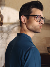 Blue Blended Kameez Shalwar -AL-KS-2739