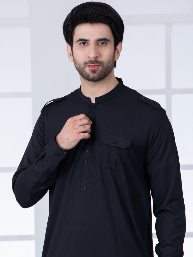 Black Kurta Trouser – Equator Stores