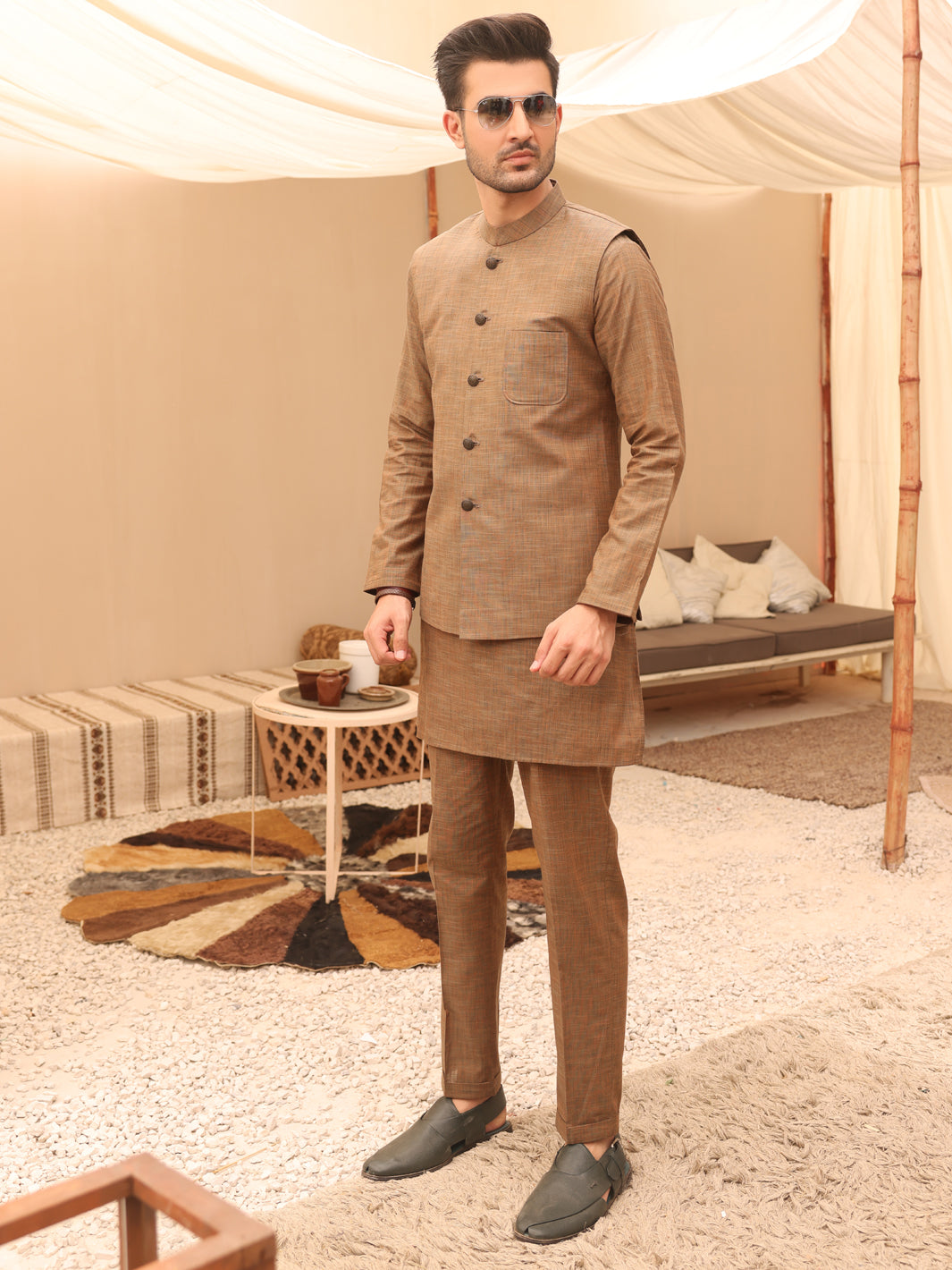 Kurta waist coat hotsell