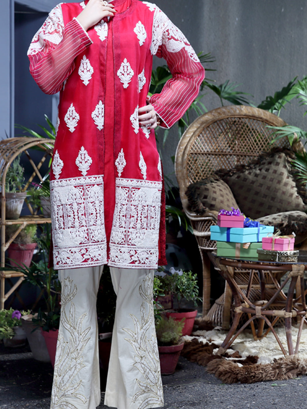 Red Tunic - LK-547