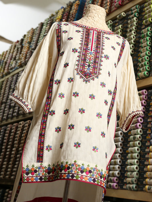 Off White Bunnat Tunic - LK-693