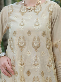 Off White Chicken Kari Tunic - AL-LK-730