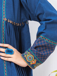 Blue Karandi Tunic - AL-LK-765