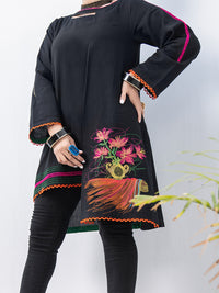Black Dobby Tunic - AL-LK-767