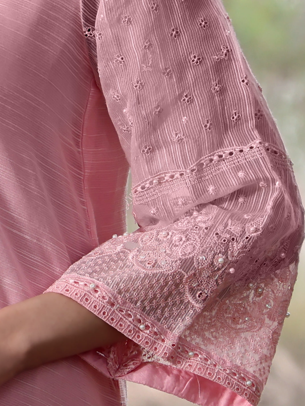 Pink Khaddi Tunic - AL-LK-779
