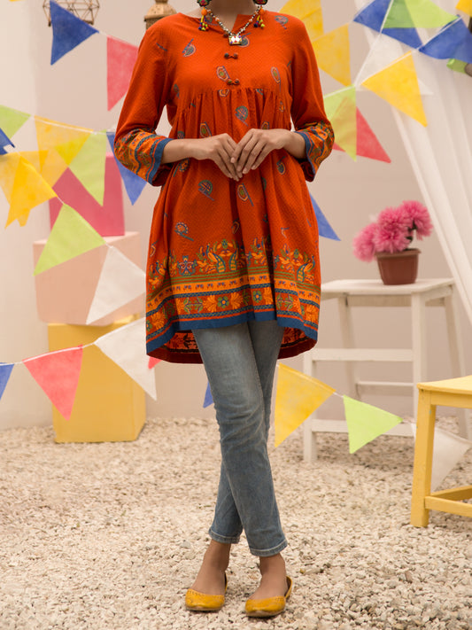 Orange Tunic - AL-LK-812