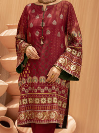 Maroon Viscose Tunic - AL-LK-821