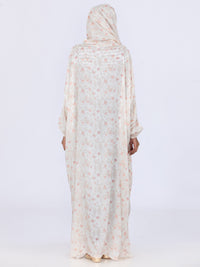 Pink Viscose Salah Robe - AL-LK-859
