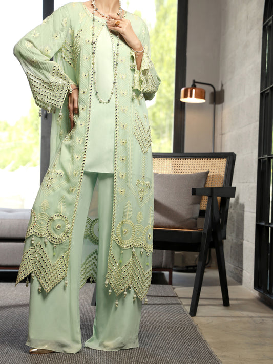 Sea Green 2Pc Formal Stitched - AL-2PS-LS-333