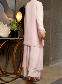 Pink Georgette 2Pc Formal Stitched - AL-2PS-LS-335