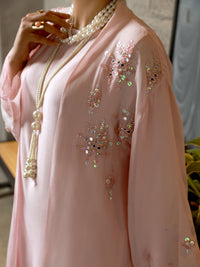 Pink Georgette 2Pc Formal Stitched - AL-2PS-LS-335
