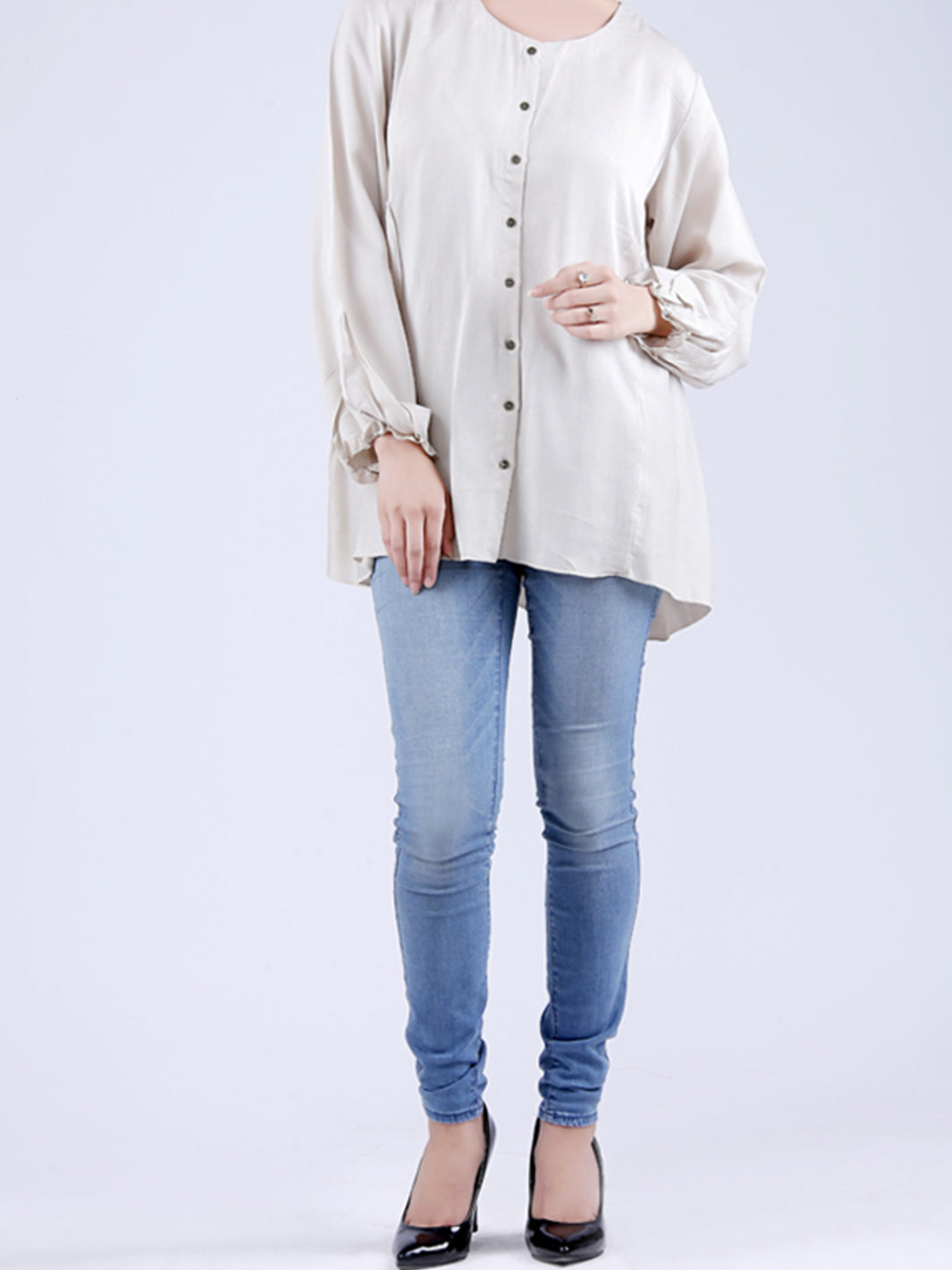 Off White Tunic - LSK-091