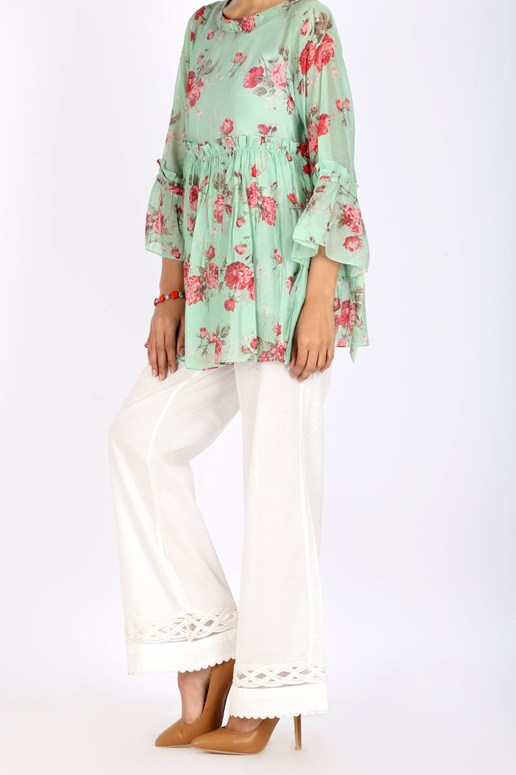 Sea Green Tunic - AL-LSK-124