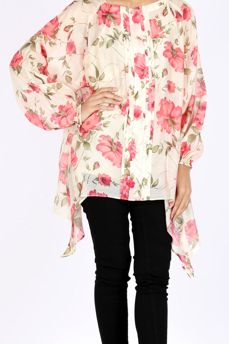 Off White Tunic - AL-LSK-125