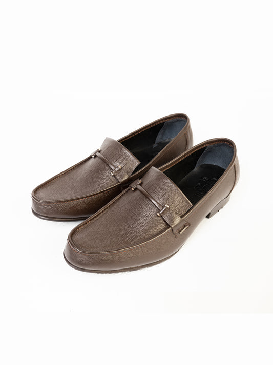 Brown Leather Shoes - AL-MSHO-035