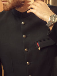 Black Prince Coat - AL-PCS-005