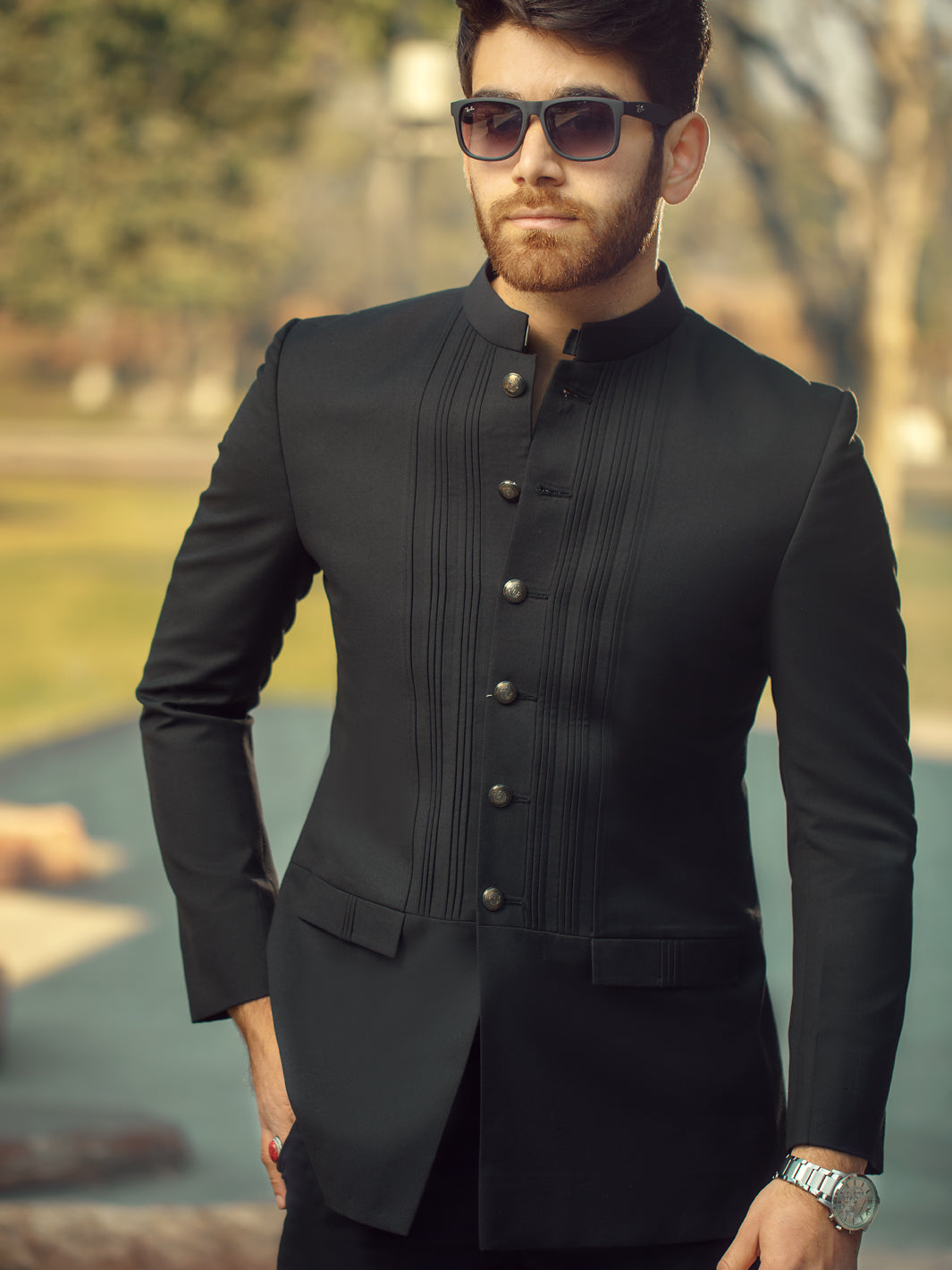 Black Prince Coat - AL-PCS-006