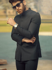Black Prince Coat - AL-PCS-006