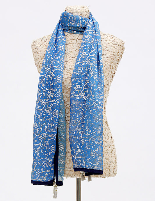 Blue Women Stole - ST-084