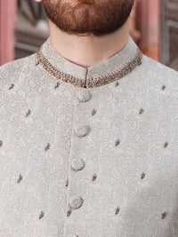 Grey Men Sherwani - AL-SW-104