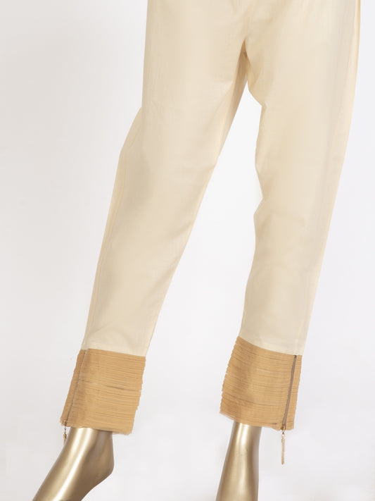 Beige Women Trouser - AL-T-304