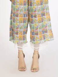 Multicolor Women Trouser - AL-T-341