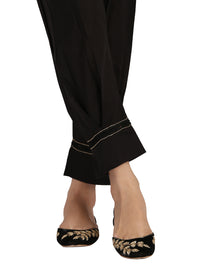 Black Lawn Trouser - AL-T-404