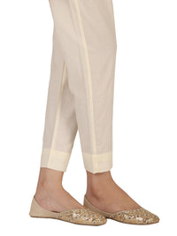 Cream Cotton Trouser - AL-T-413A