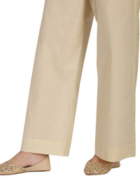 Beige Cotton Trouser - AL-T-414A