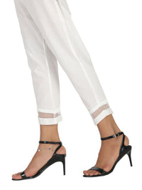 White Lawn Trouser - AL-T-442