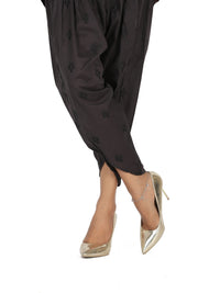 Black Lawn Trouser - AL-T-452