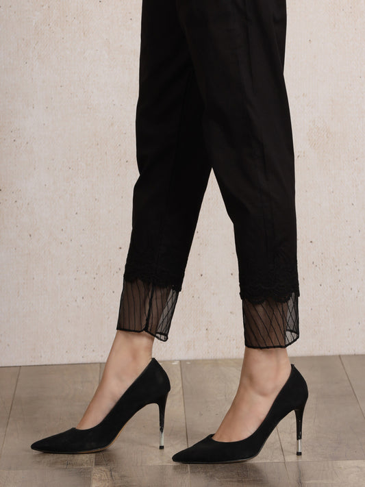 Black Women Trouser - AL-T-471