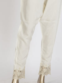 White Women Trouser - AL-T-480