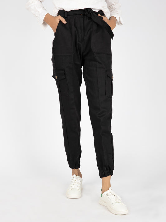 Black Women Trouser - AL-T-521