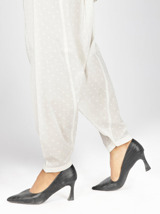 White Women Trouser - AL-T-535