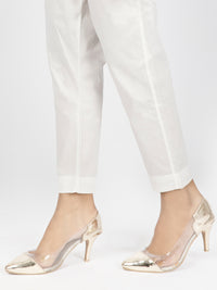 White Women Trouser - AL-T-546A
