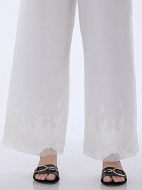White Women Trouser - AL-T-558