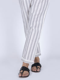 White Dobby Trousers - AL-T-630