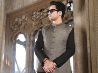 Green Cotton Waistcoat - AL-WC-308