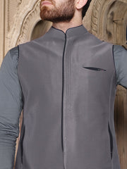 Grey Blended Waistcoat - AL-WC-324