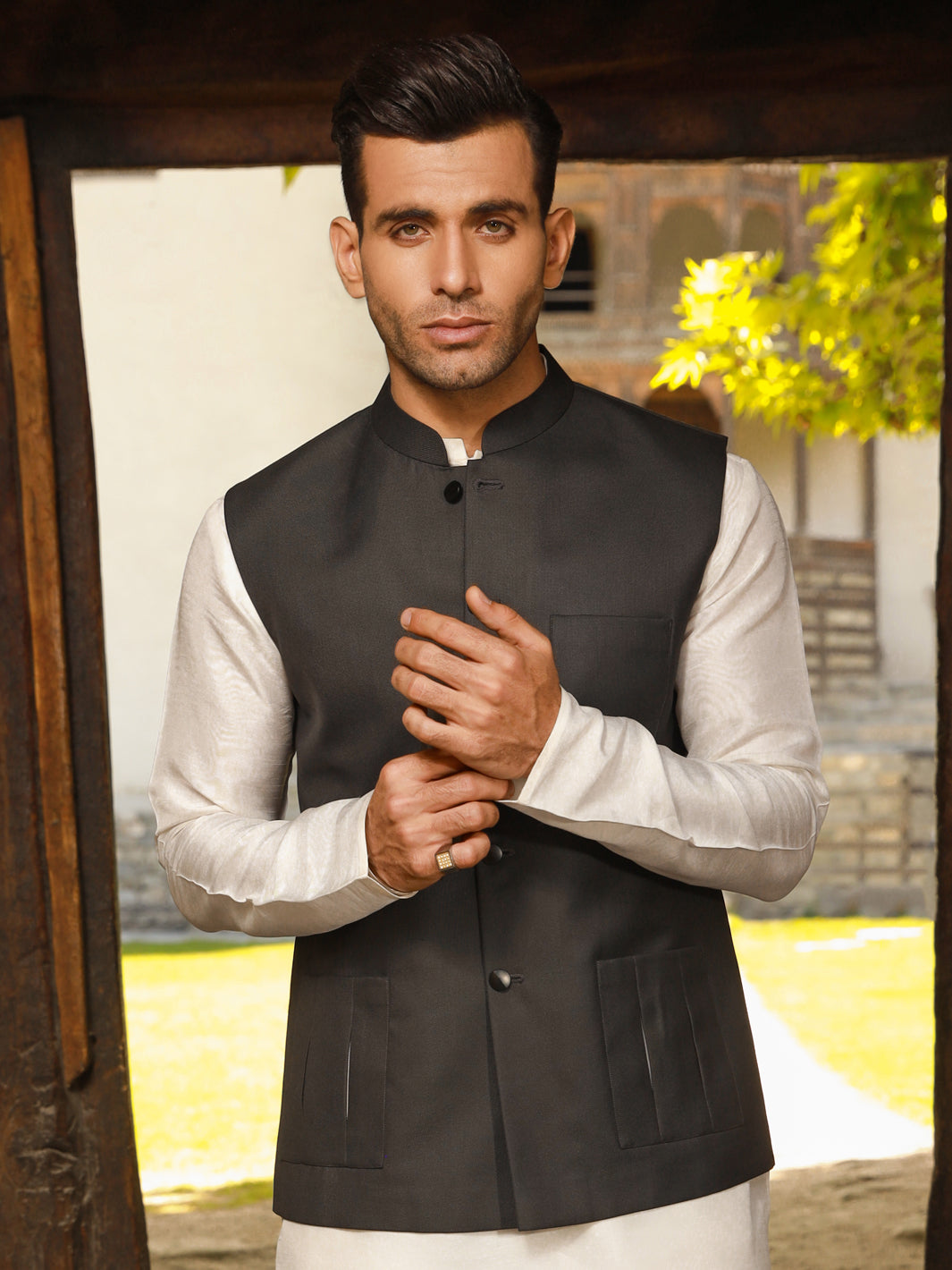 Black Waistcoat - AL-WC-434