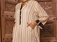 White Linen Tunic - ALCR-LK-1036