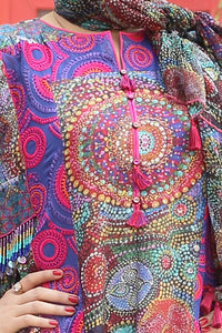 Orange 3Pc Stitched - ALDP-064