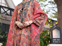 Rust Lawn 3Pc Stitched - ALP-3PS-1047/S