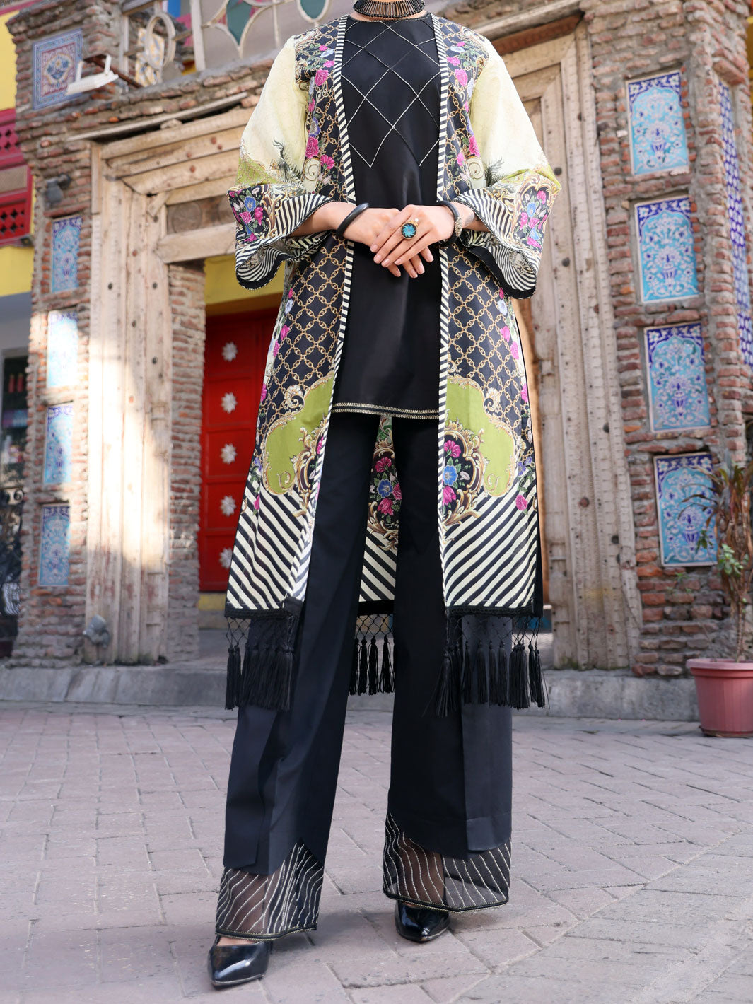 Black Lawn 2 Piece Unstitched - ALP-2PS-1101