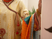 Beige Cambric 3Pc Stitched - ALP-3PS-1179