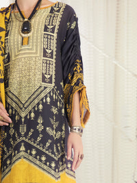 Black Lawn 3 Piece Unstitched - ALP-3PS-1240